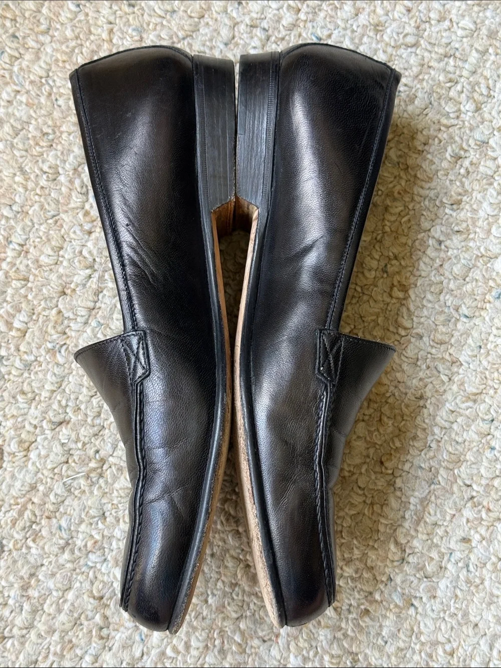 BRAGANO by COLE HAAN Black Leather Slip-On Loafers Size 10 (Men’s)